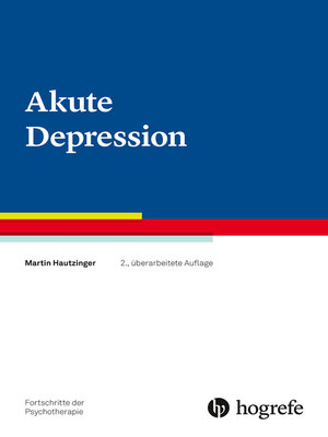cover image of Akute Depression